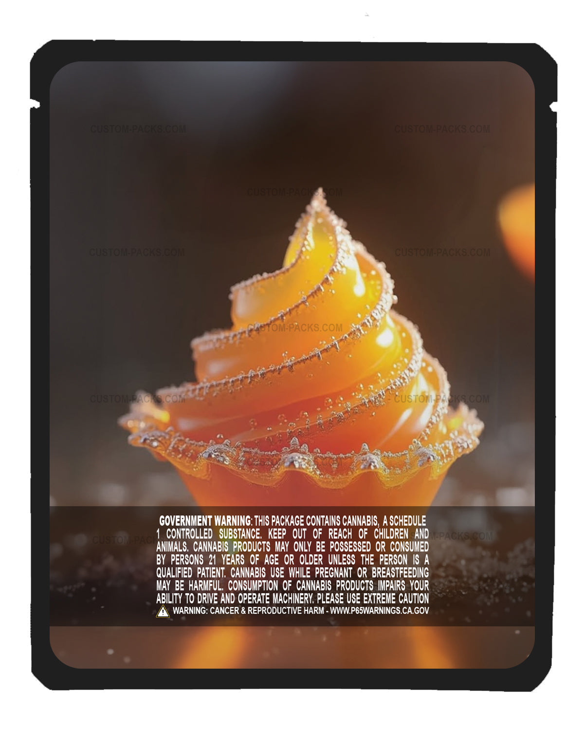 Amber Honeycomb Gelato back