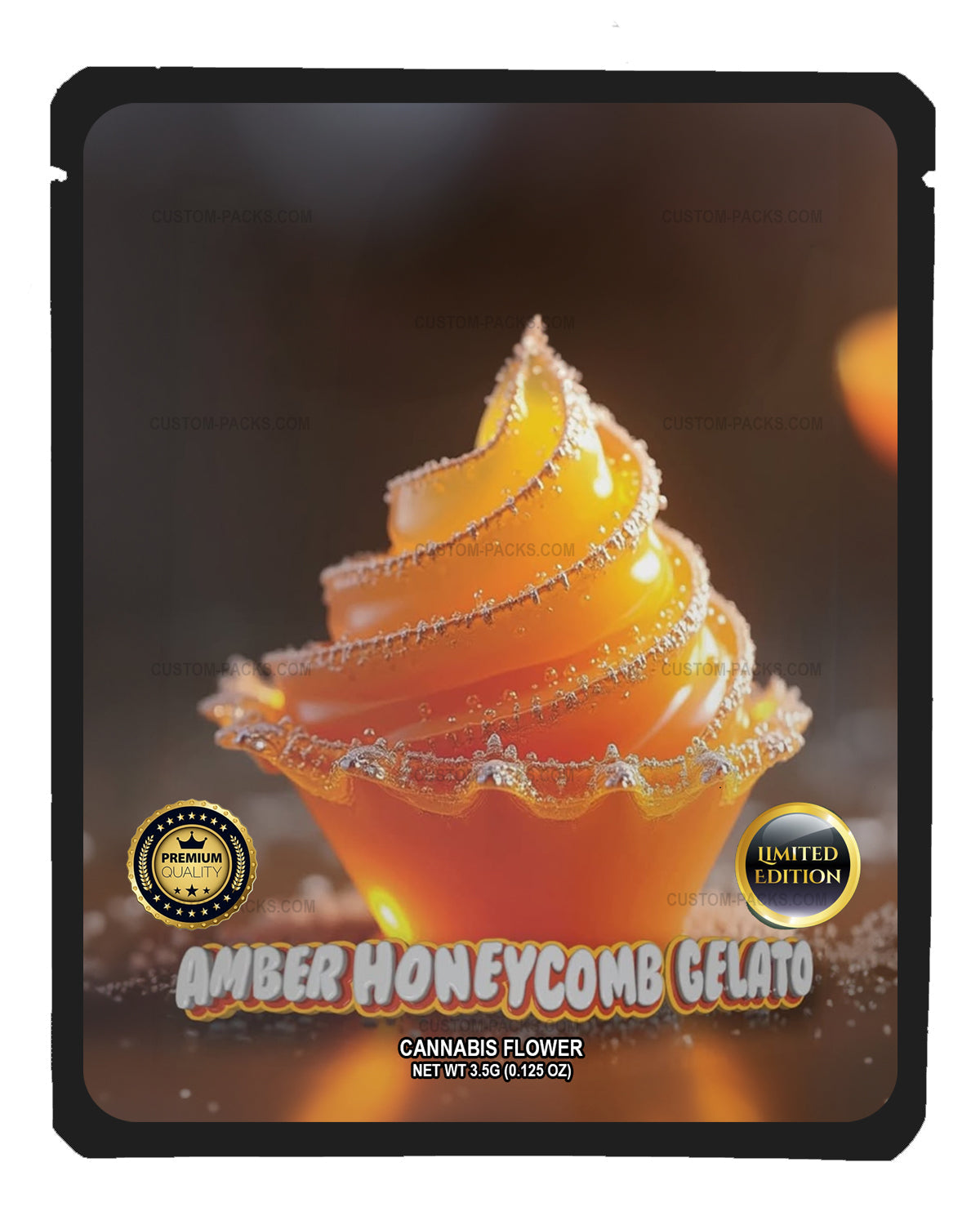 Amber Honeycomb Gelato front