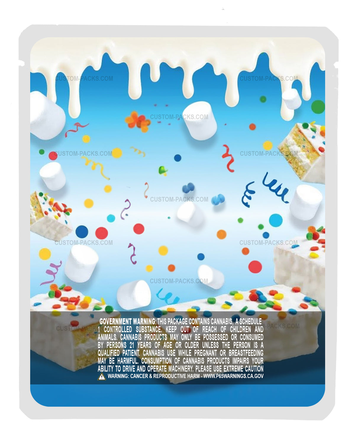 Birthday Cakes Ice Cream Marshmallow back