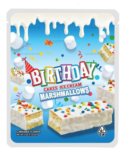 Birthday Cakes Ice Cream Marshmallow front