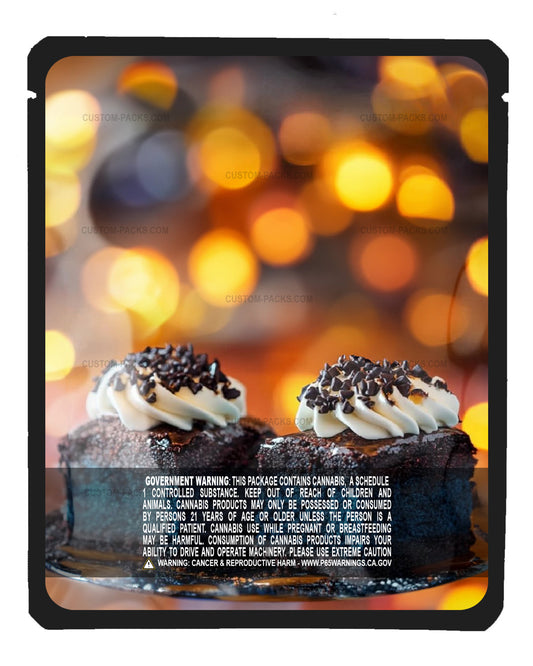 Blue Velvet Brownies back