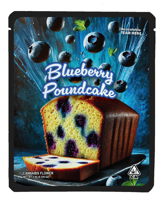 Blueberry Poundcake front