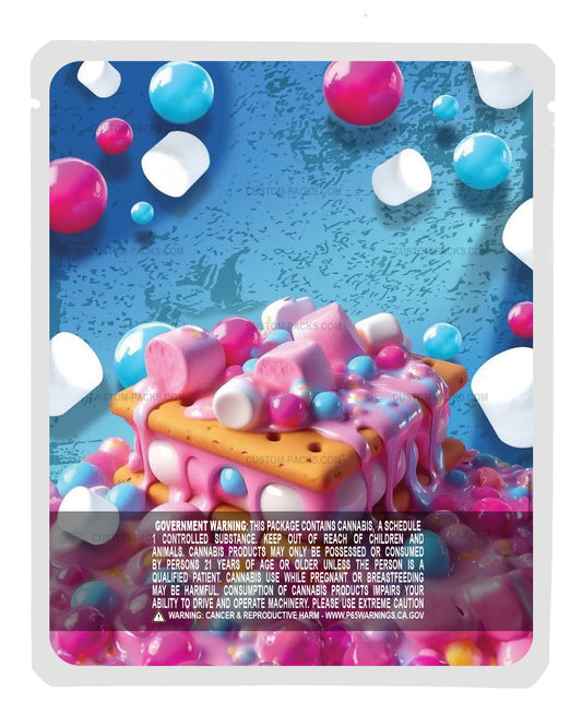 Bubblegum S'mores back