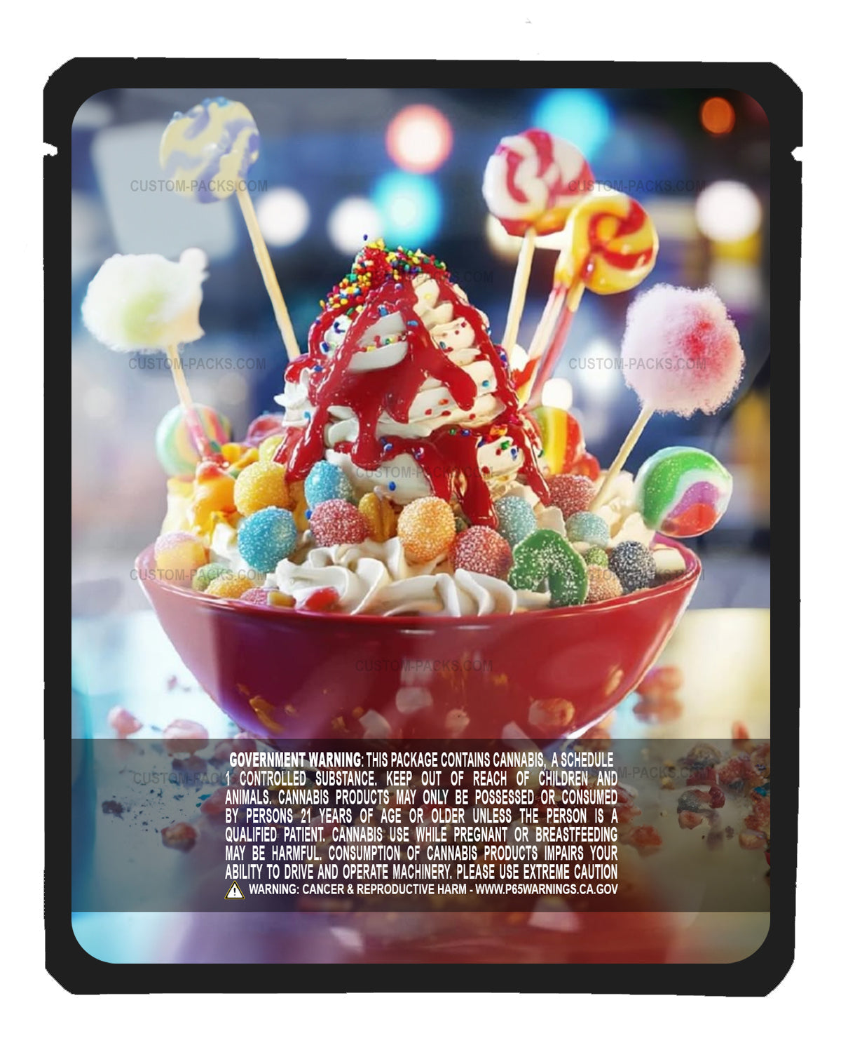 Candy Carnival Sundae back