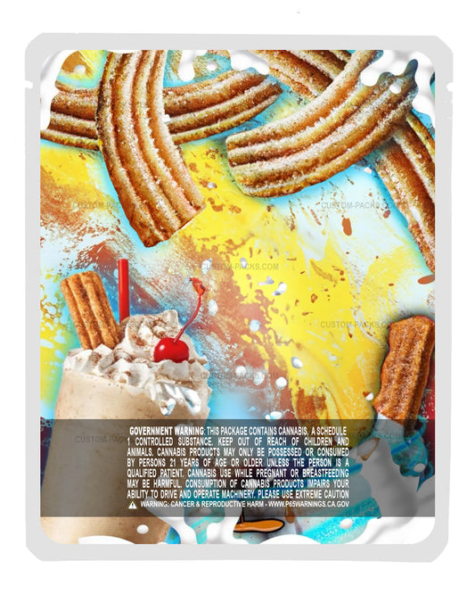 Caramel Churros Milkshake back