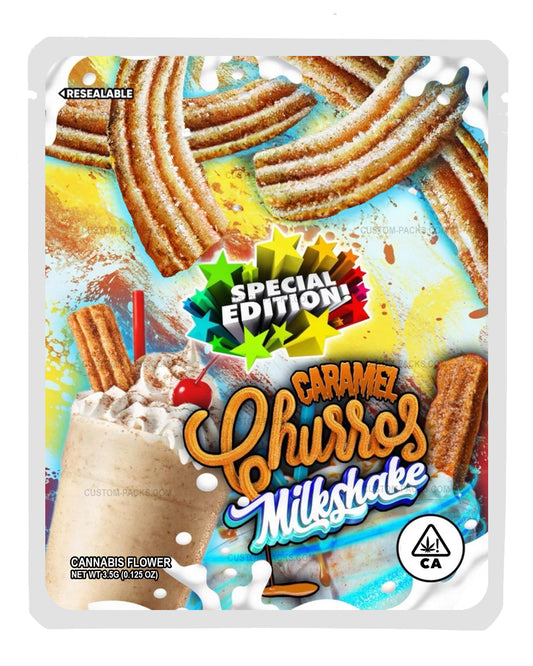 Caramel Churros Milkshake front