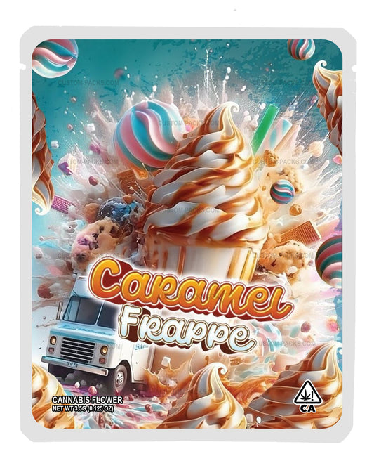 Caramel Frappe front