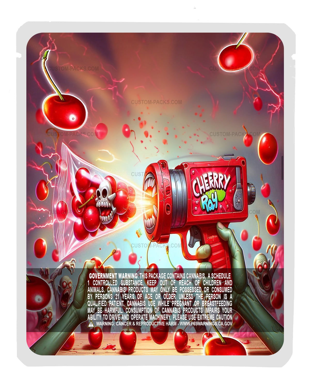 Cherry Raygun Blaster back