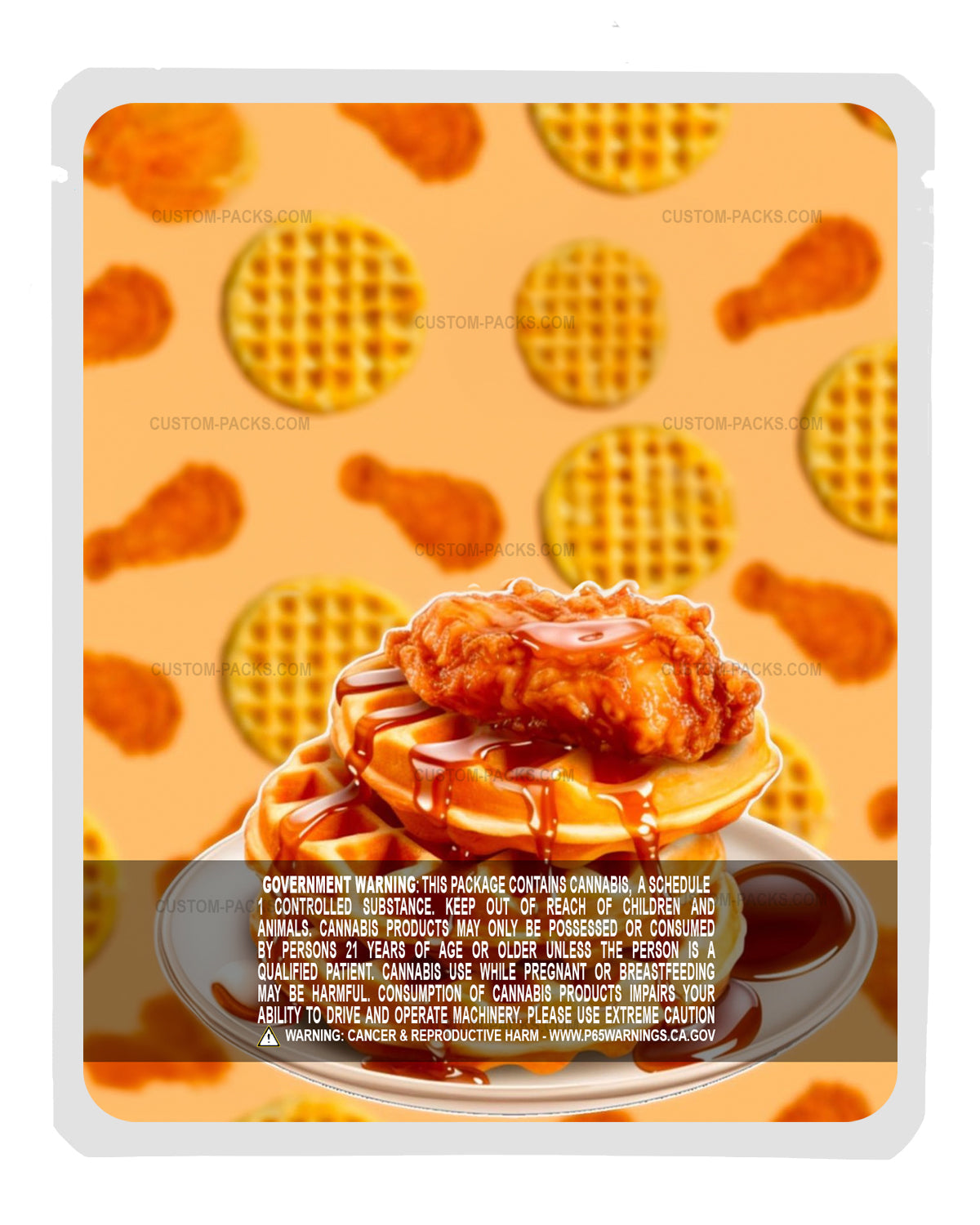 Chicken & Waffles back