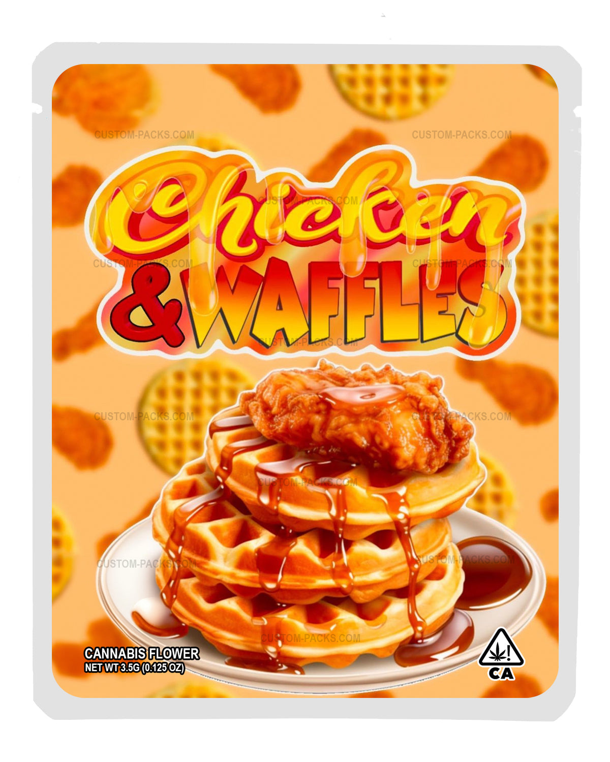 Chicken & Waffles front