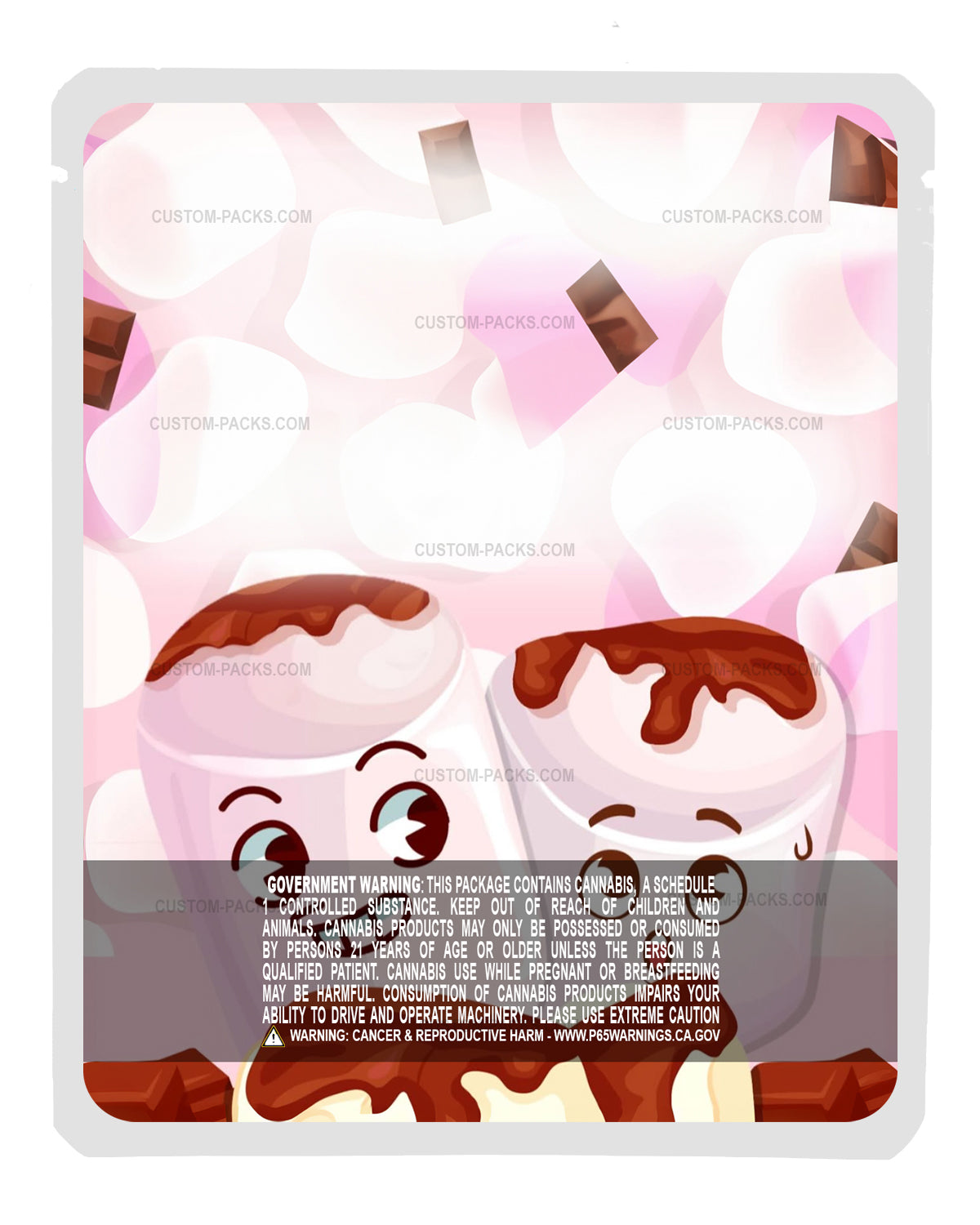 Chocolate Covered Marshmallows back