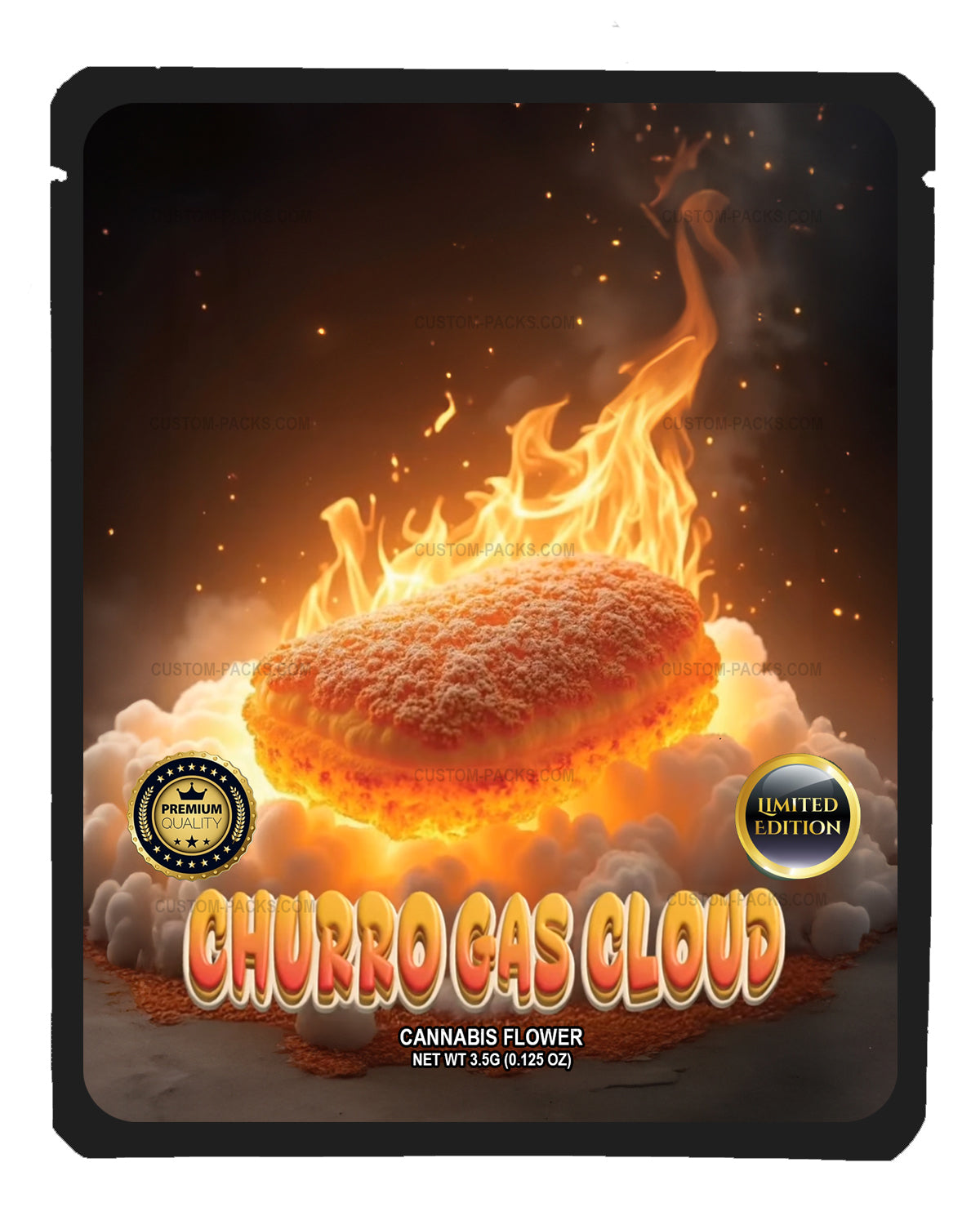 Churro Gas Cloud front