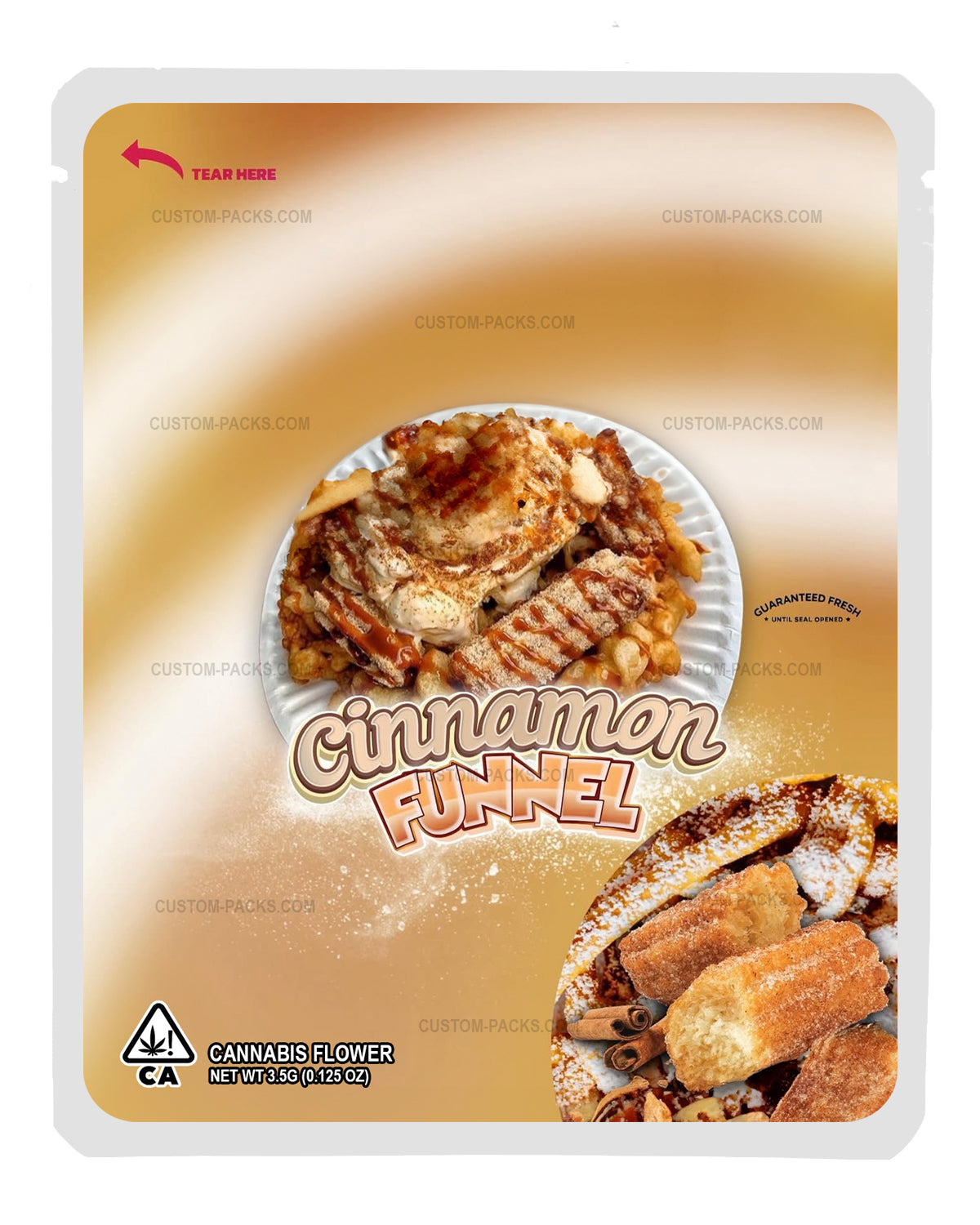 Cinnamon Funnel front