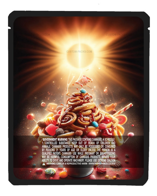 Cinnamon Roll Funnel Cake back