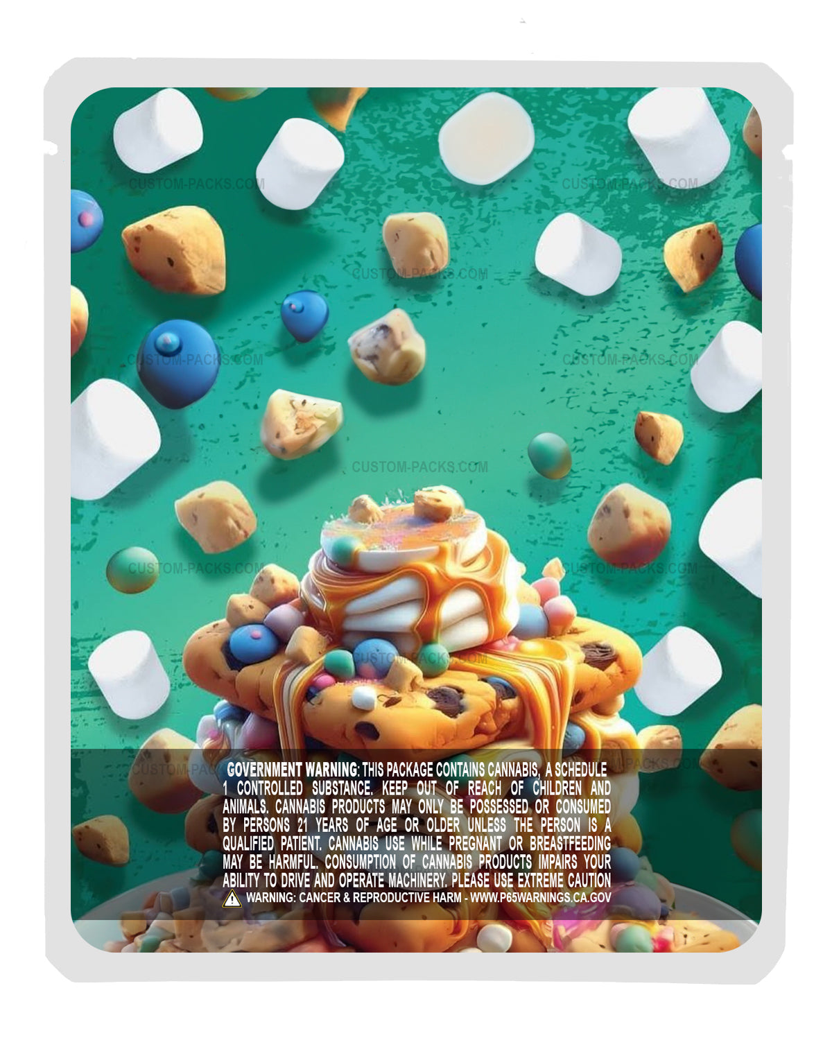 Cookie Dough S'mores back