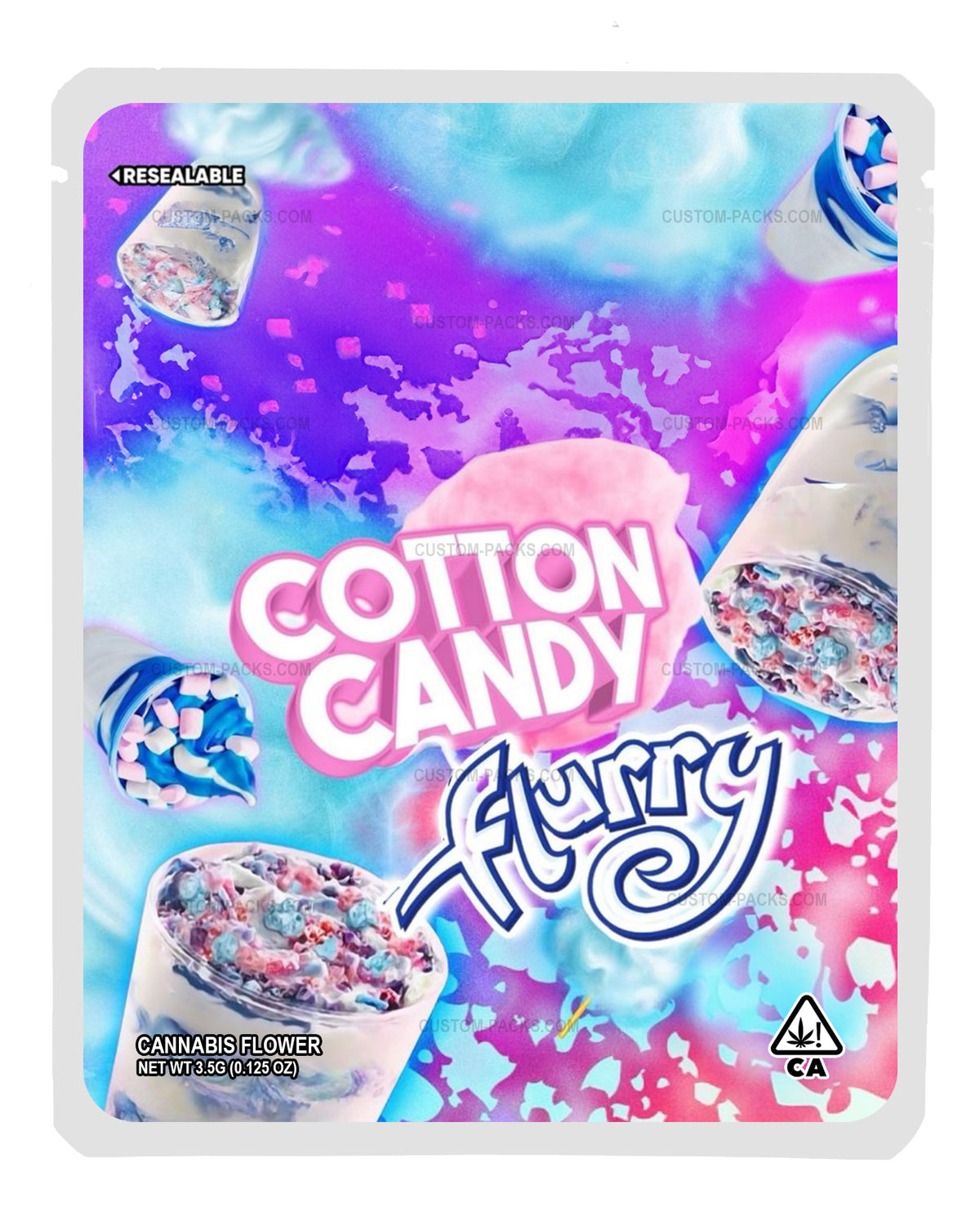 Cotton Candy Flurry front