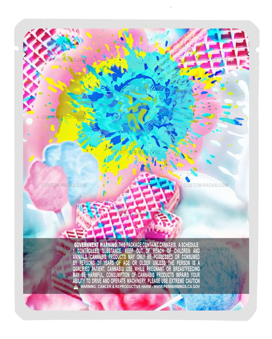 Cotton Candy Waferz back