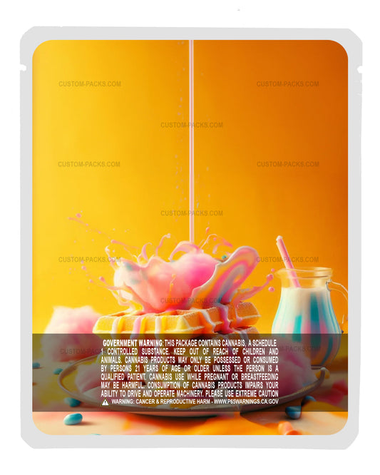 Cotton Candy Waffles back