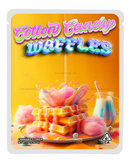Cotton Candy Waffles front