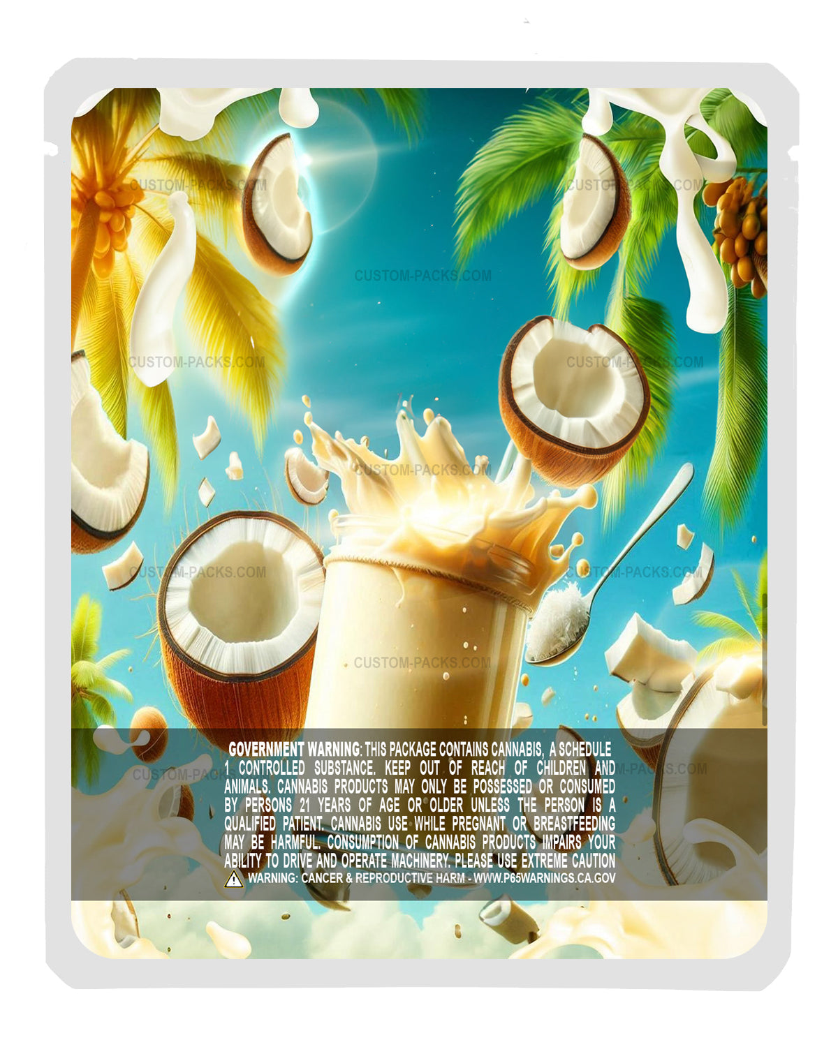 Creamy Coconut Juice back