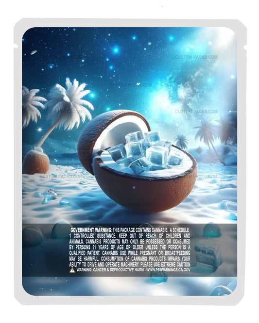 Frosted Coconut Paradise back