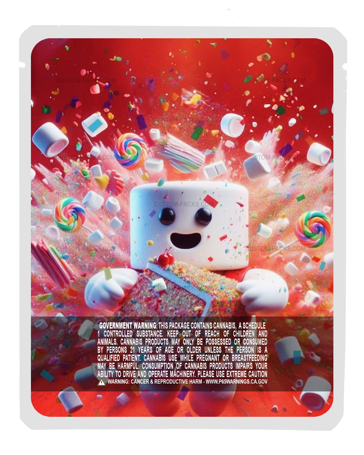 Funfetti Cake Marshmallow back