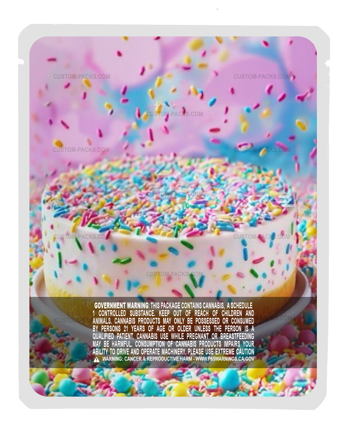 Funfetti Cheesecake back