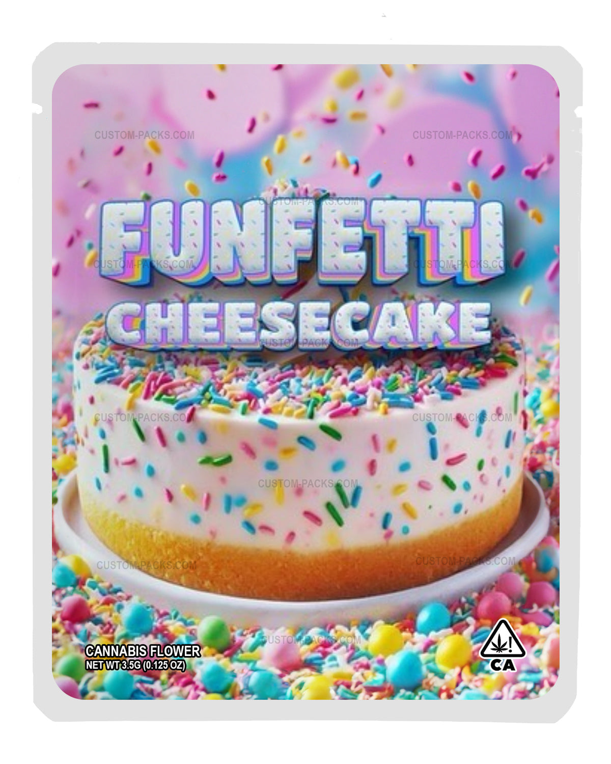 Funfetti Cheesecake front