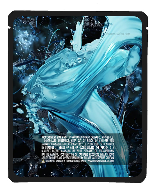 G Frost Customizable 3.5g Mylar Bags