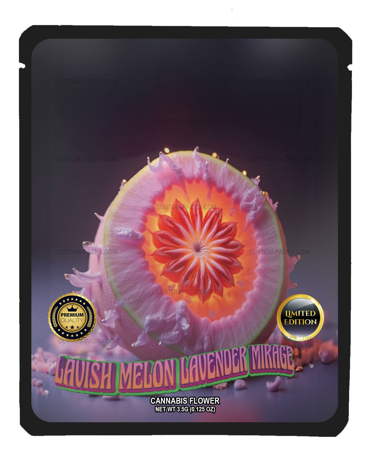 Lavish Melon Lavender Mirage front