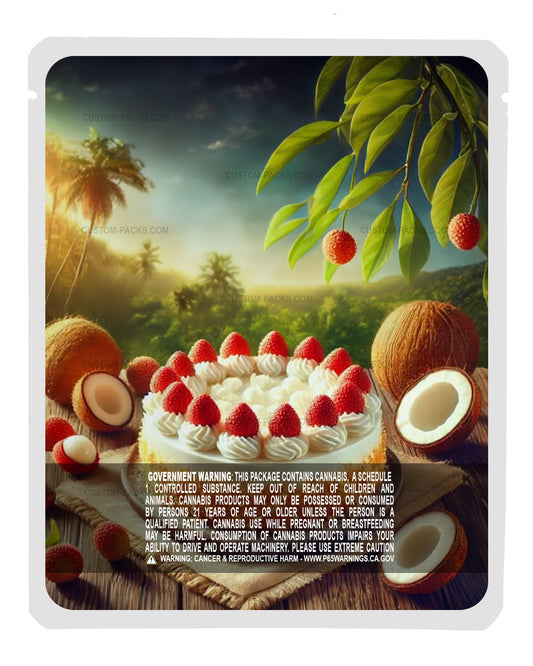 Lychee Coconut Tres Leches back