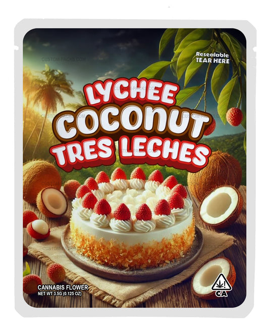 Lychee Coconut Tres Leches front