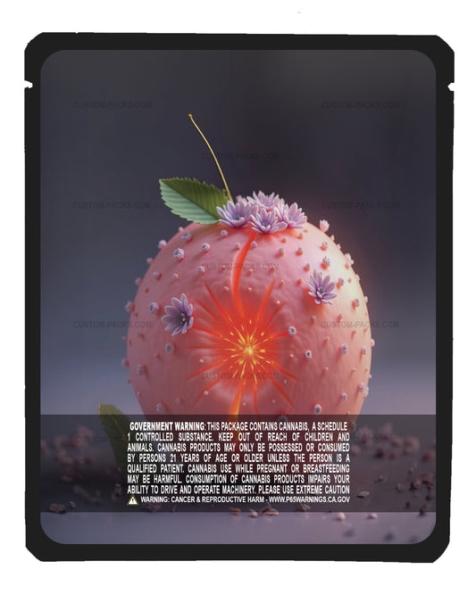 Lychee Lava Lavender Surprise Customizable 3.5g Mylar Bags