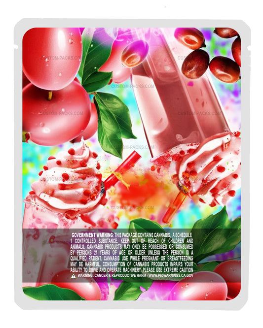 Magic Berries Milkshake back