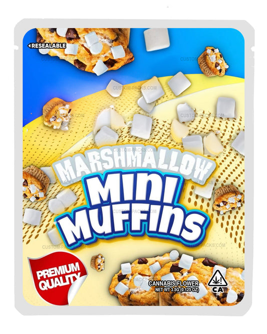 Marshmallow Mini Muffins front