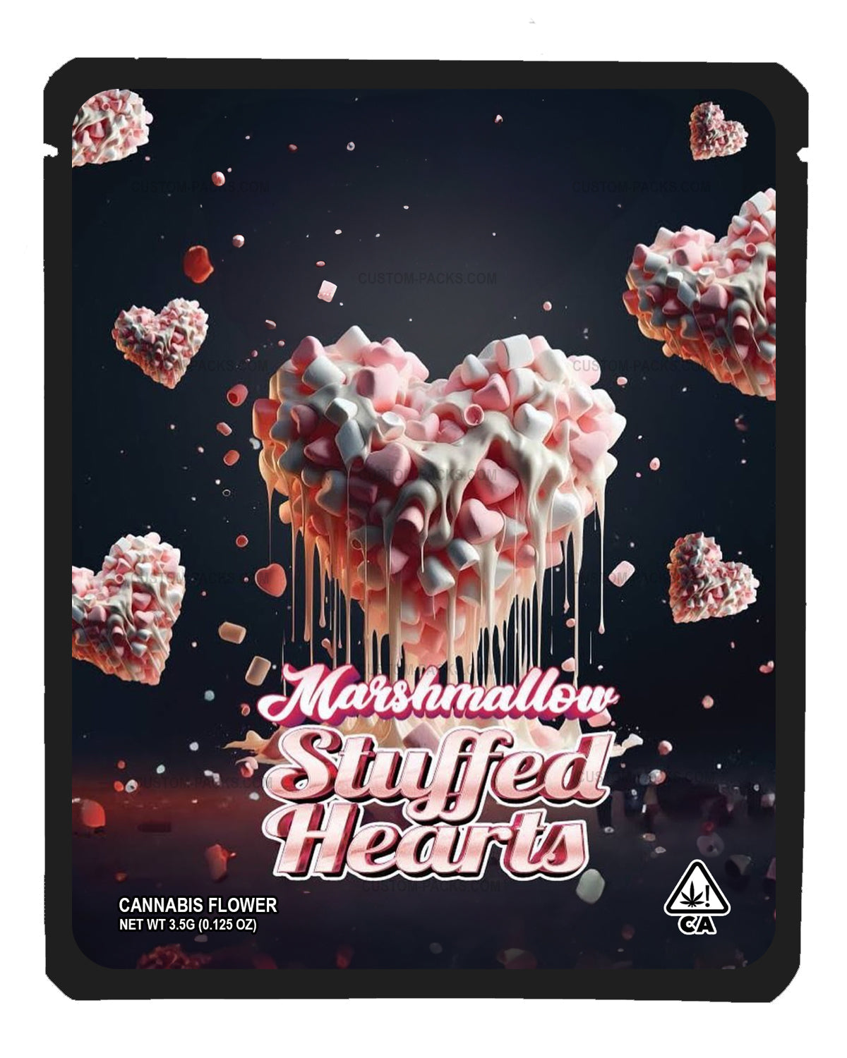 Marshmallow Stuffed Hearts front