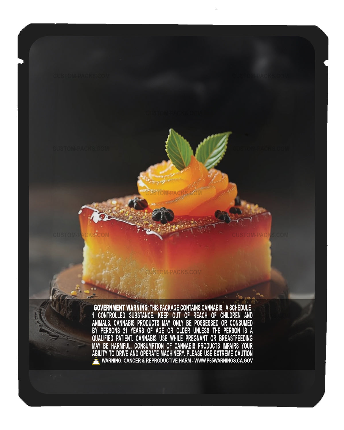 Midnight Honey Citrus Glaze back