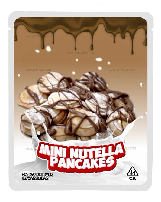 Mini Nutella Pancakes front