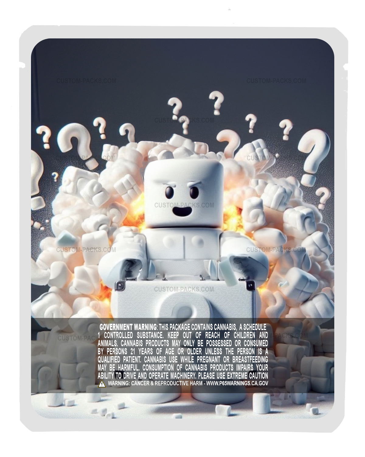 Mystery Marshmallow back