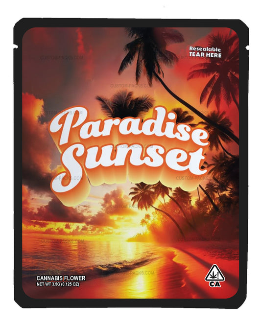 Paradise Sunset front