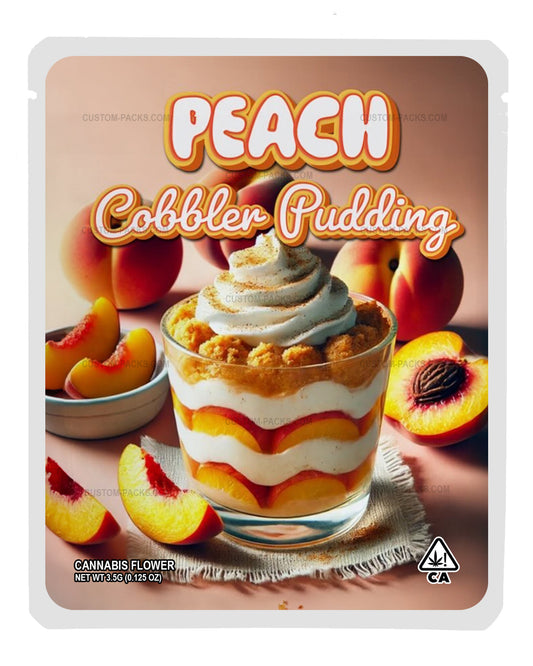 Peach Cobbler Pudding front