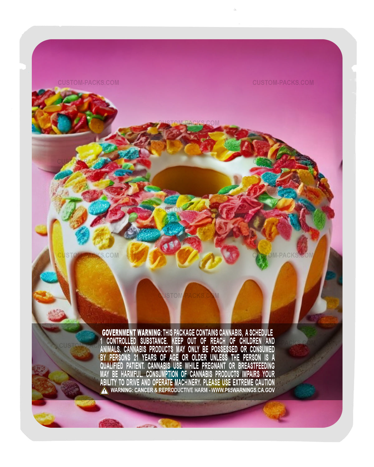 Pebbles Pound Cake back