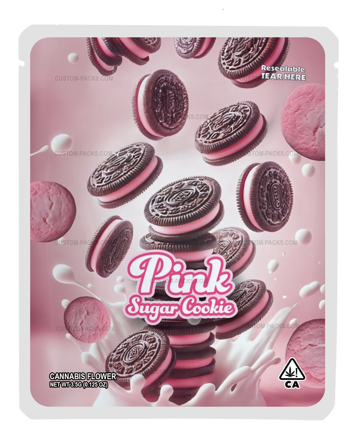 Pink Sugar Cookie front