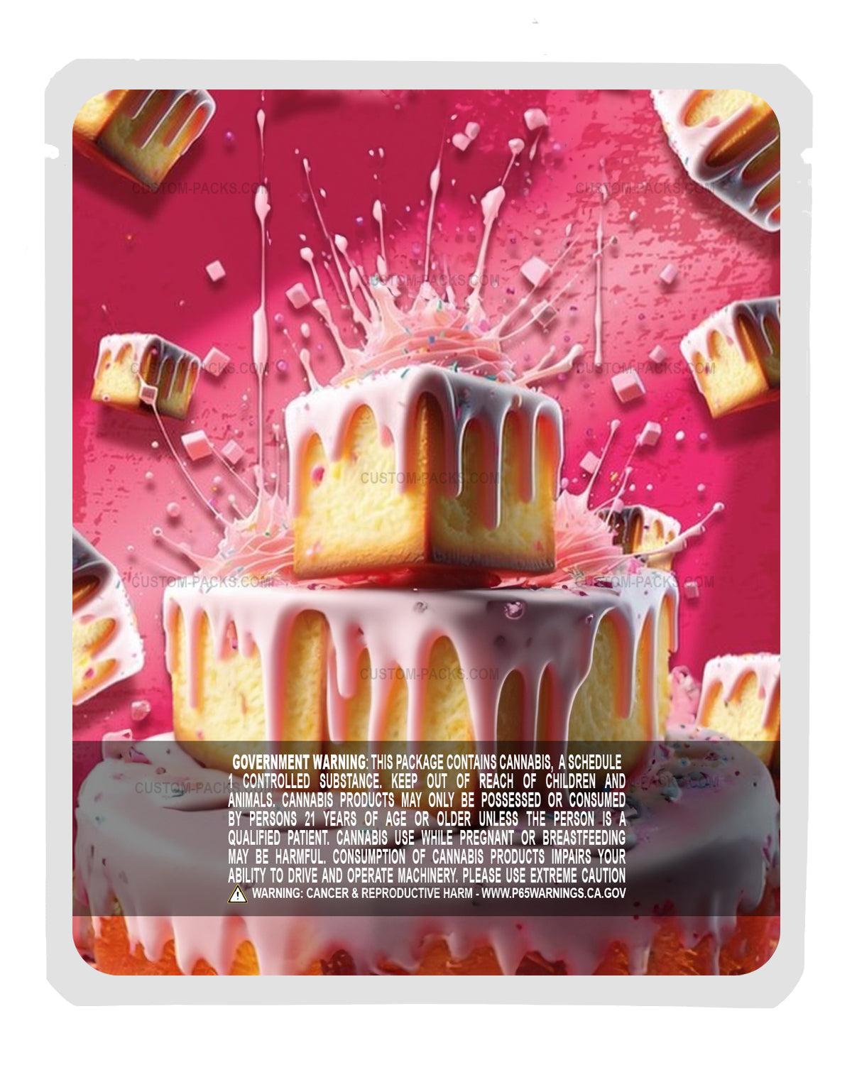 Pink Vanilla Pound Cake back