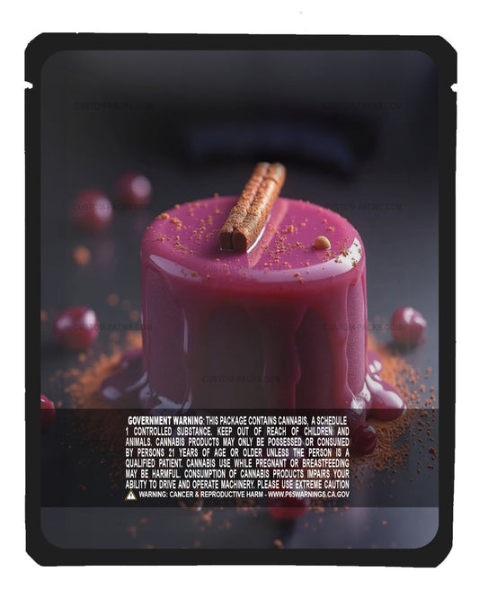 Plum & Cinnamon Glace back