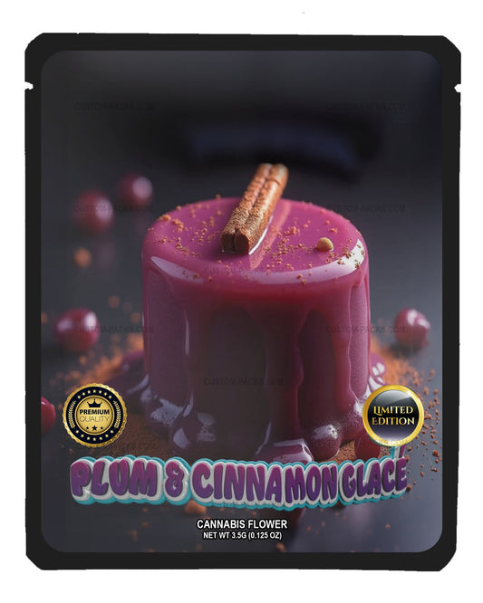 Plum & Cinnamon Glace front