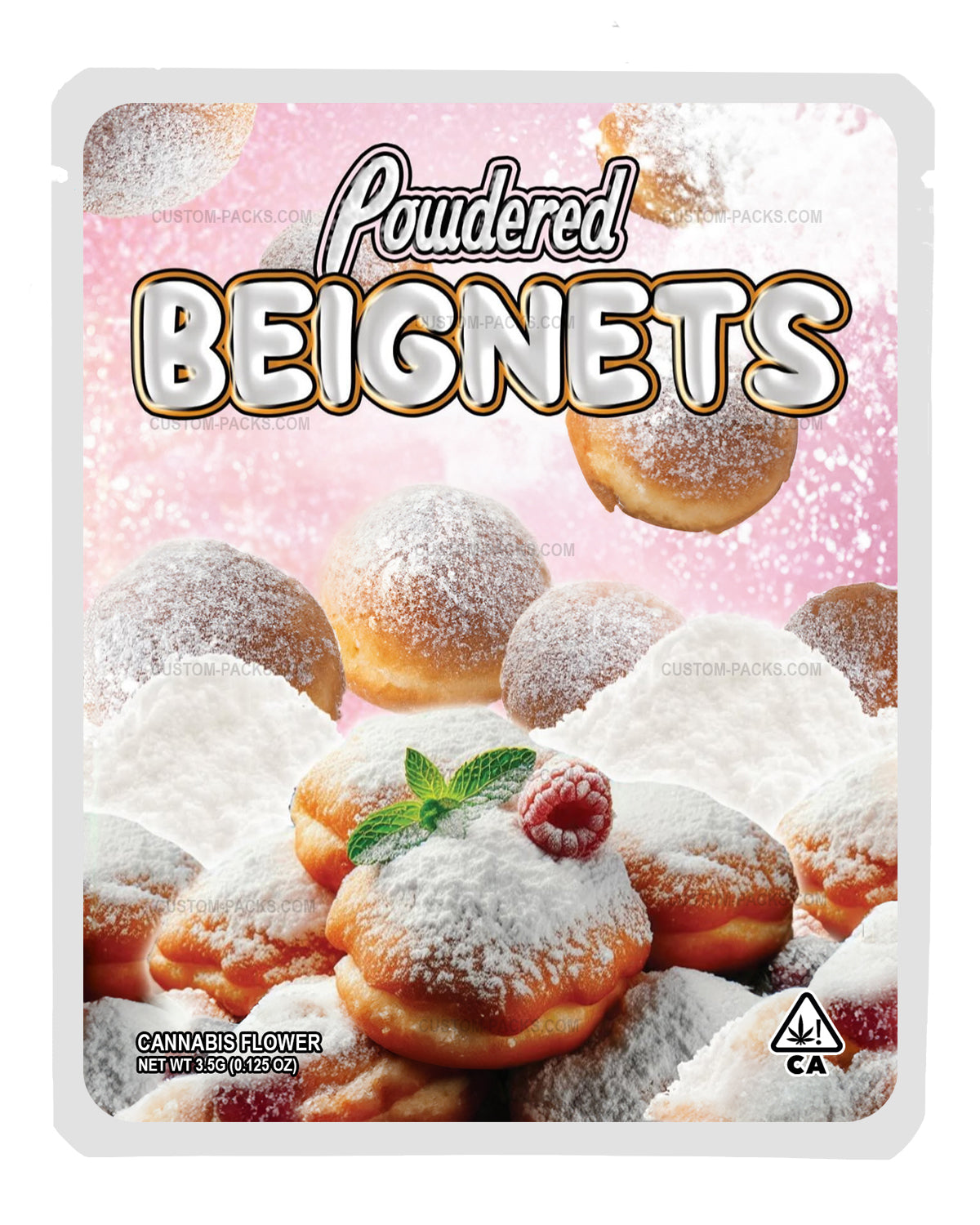Powdered Beignets front
