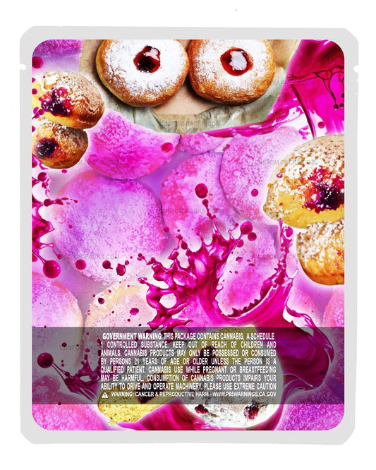 Powdered Jelly Donuts back