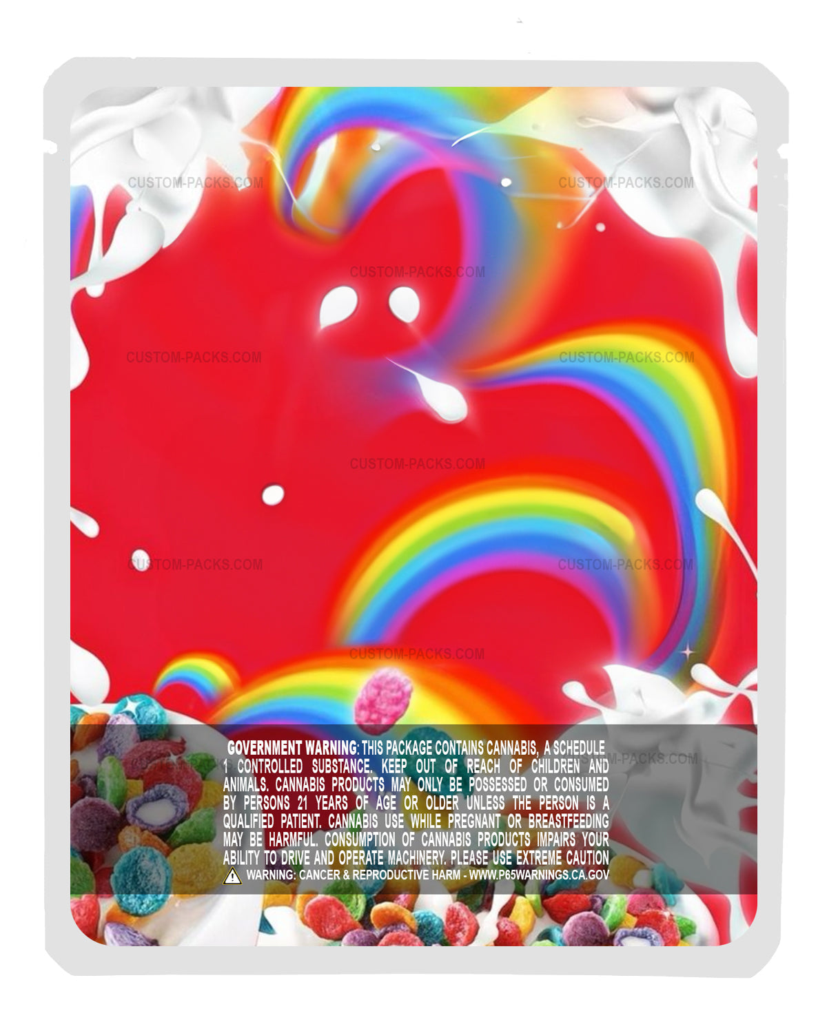 Rainbow Krispies back