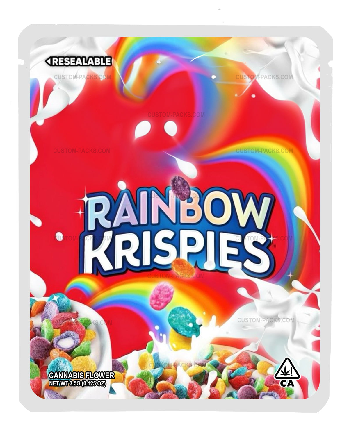 Rainbow Krispies front